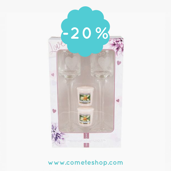 cadeau mariage bougie bougeoir Yankee candle Promotion