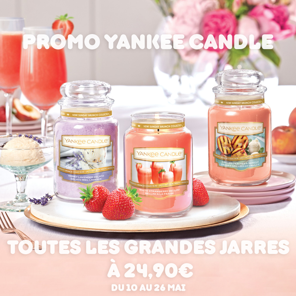 promo fetes des meres yankee candle bougies