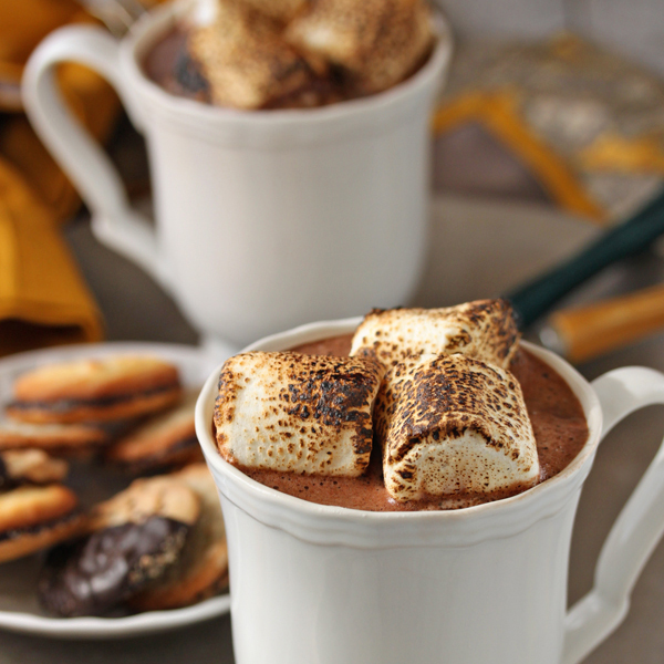 chocolat chaud marshmallow